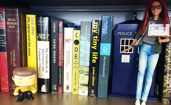 I feel like you can tell a lot about a person from their bookshelves.